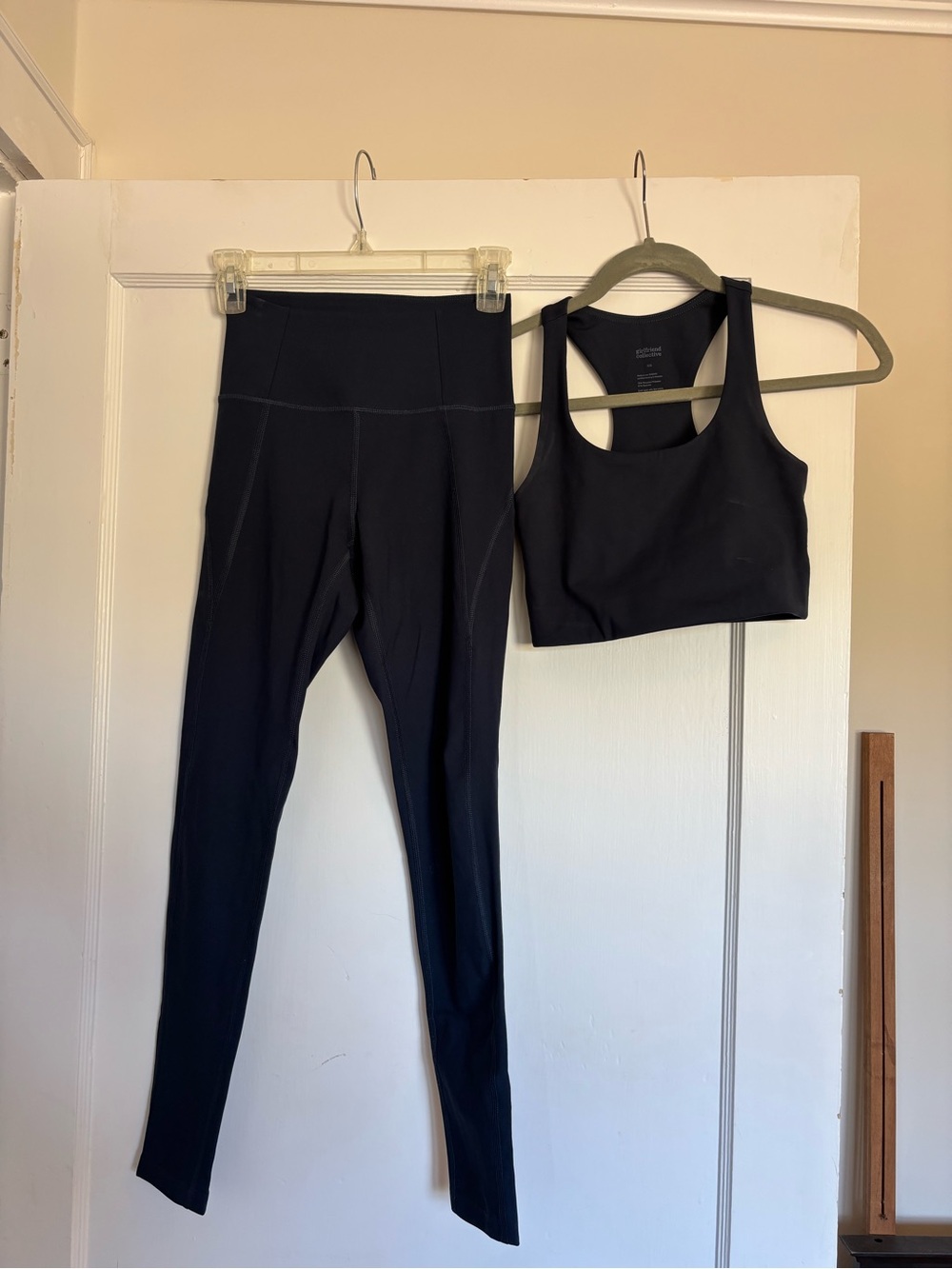 Girlfriend Collective Navy Workout Set